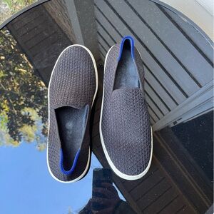 Rothy's Black and Blue Women's Sneakers